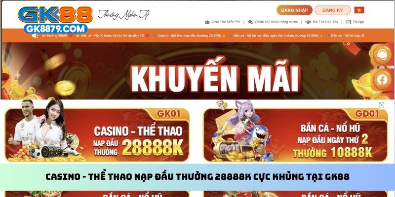 Khuyến mãi thể thao - casino