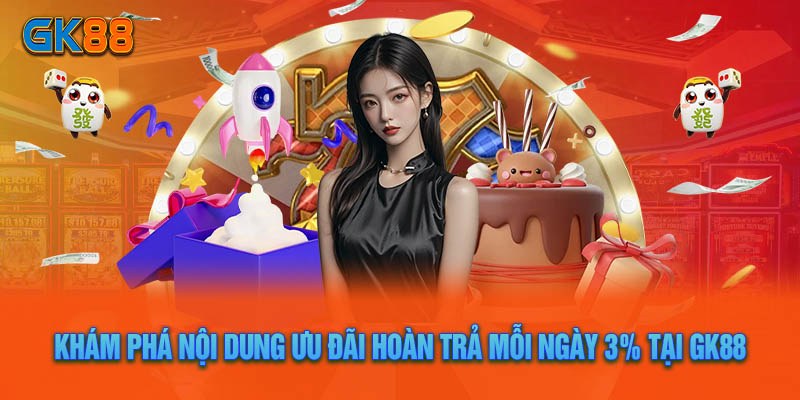 Hoàn trả mỗi ngày tại GK88